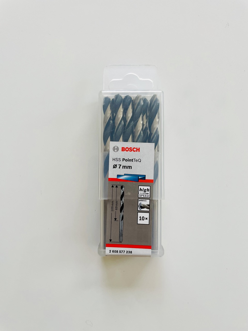 Broca BOSCH Metal PointTeQ 7.0mm Pack 10 PCS